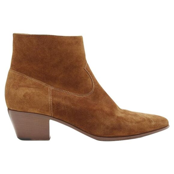 Pre Loved saint laurent Women brown | brown Boots - Picture 1 of 6